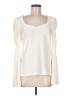 Nine West 100% Polyester Ivory Long Sleeve Blouse Size M - photo 1