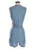 Rails Solid Blue Romper Size S - photo 2