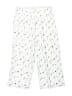 American Eagle Outfitters 100% Polyester Print White Casual Pants Size 8 - photo 1