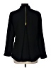 Just Fab 100% Polyester Black Blazer Size M - photo 2