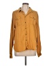 Universal Thread 100% Lyocell Tan Long Sleeve Button-Down Shirt Size L - photo 1