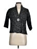 M.i.n.s Black Silver Cardigan Size M - photo 1