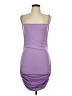 Unbranded Solid Purple Cocktail Dress Size L - photo 1