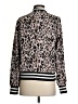 Peyton Jensen 100% Polyester Animal Print Pink Jacket Size XS - photo 2