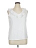 Talbots White Sleeveless Blouse Size XL - photo 1
