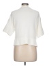 Magaschoni 100% Cotton Ivory White Cardigan Size L (estimated) - photo 2