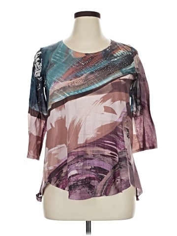 New Directions 3/4 Sleeve T-Shirt (view 1)