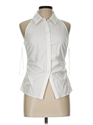 Veronica Beard Sleeveless Button-Down Shirt (view 1)