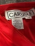 Carlisle 100% Silk Red Long Sleeve Silk Top Size 14 - photo 7