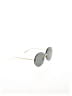 Gucci Gray Gold Round Sunglasses One size - photo 1