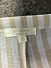 No Comment 100% Polyester Stripes Yellow Shorts Size XL - photo 3