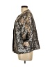 TanJay Metallic Silver Jacket Size 12 - photo 5