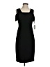 Calvin Klein Solid Black Cocktail Dress Size 4 - photo 1