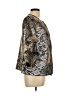 TanJay Metallic Silver Jacket Size 12 - photo 4