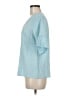 Unbranded 100% Polyester Teal Short Sleeve Blouse Size M - photo 5