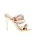 PrettyLittleThing Gold Sandals Size 7 - photo 1