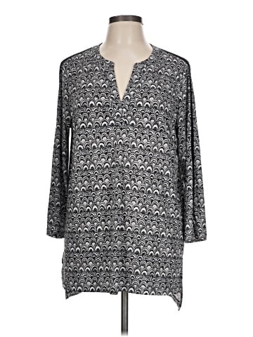Jones New York Signature 3/4 Sleeve Blouse (view 1)