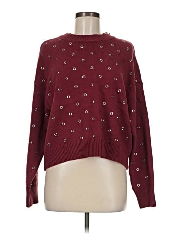 Cosmic Blue Love Pullover Sweater (view 1)