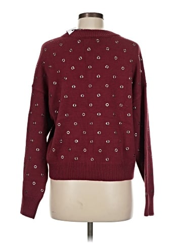 Cosmic Blue Love Pullover Sweater (view 2)