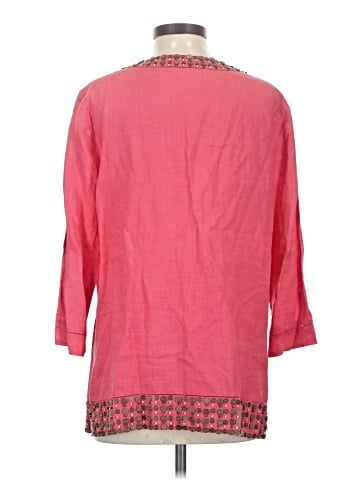 Lafayette 148 New York 3/4 Sleeve Blouse (view 2)