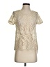 Joie 100% Cotton Ivory Short Sleeve Blouse Size XS - photo 1