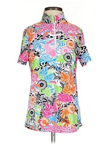 IBKUL Short Sleeve Turtleneck (view 1)