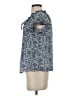 Max Studio 100% Polyester Blue Short Sleeve Blouse Size XS - photo 5