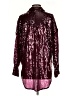 Pilcro Burgundy Long Sleeve Blouse Size S - photo 2