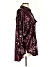 Pilcro Burgundy Long Sleeve Blouse Size S - photo 4