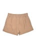 Babaton Solid Tan Khaki Shorts Size 0 - photo 2