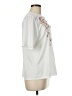 Unbranded Ivory Short Sleeve Henley Size M - photo 4