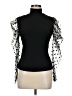 Unbranded Black 3/4 Sleeve Blouse Size M - photo 1