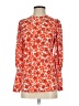 Hale Bob Orange Long Sleeve Blouse Size S - photo 1