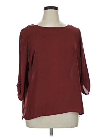 Apt. 9 3/4 Sleeve Blouse (view 1)