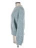 DÉ ROCOCO Tweed Blue Pullover Sweater Size M - photo 5