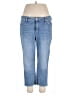 So Slimming by Chico's Hearts Blue Jeans Size XL (3) - photo 1
