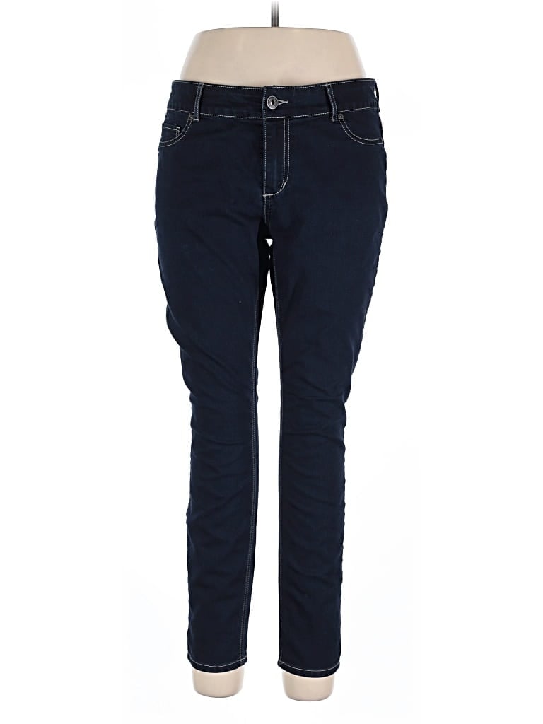 Pre-owned Maurices Jeggings In Blue