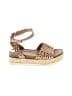 Torrid Animal Print Tan Sandals Size 7 (X-wide) - photo 1