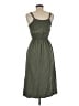 Universal Thread Solid Green Casual Dress Size XS - photo 2