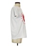 Unbranded 100% Polyester Hearts White Short Sleeve T-Shirt Size S - photo 4
