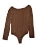 Reformation Brown Bodysuit Size XL - photo 1