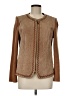 Peter Nygard 100% Leather Brown Leather Jacket Size M - photo 1