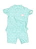 Carter's Teal One Piece Swimsuit Size 6-9 mo - photo 1