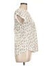 Molly & Isadora Ivory Short Sleeve Blouse Size Lg Plus - photo 4