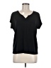 Jaclyn Smith Black Short Sleeve Top Size M - photo 1