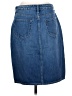 L'Agence 100% Cotton Solid Blue Denim Skirt Size 27 waist - photo 2