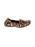 Hush Puppies Animal Print Brown Tan Flats Size 7 - photo 1