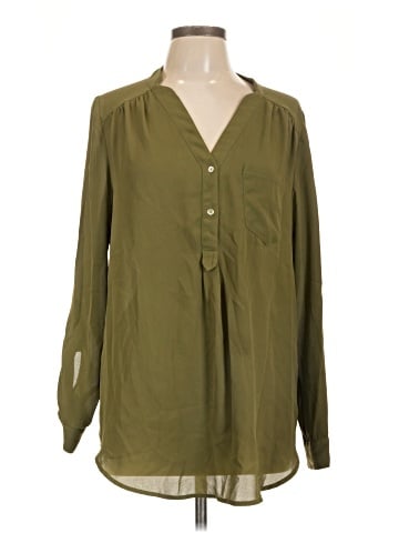 ModCloth Long Sleeve Blouse (view 1)