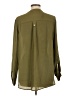 ModCloth 100% Polyester Green Long Sleeve Blouse Size L - photo 2