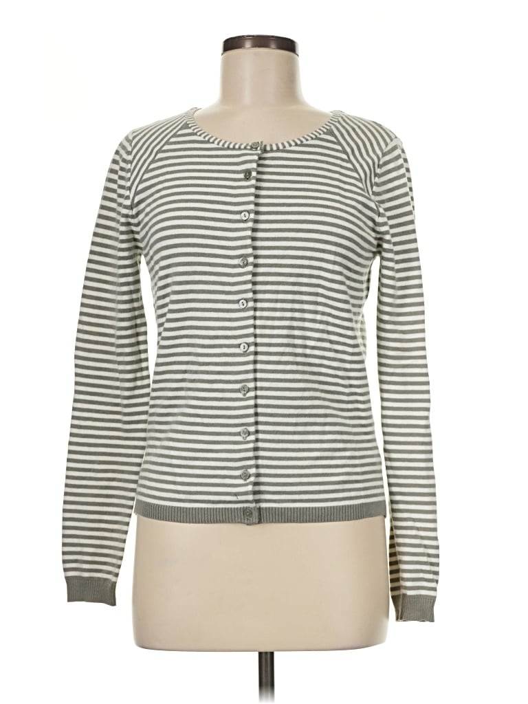 Pre-owned Reiss Cardigan Sweater In Gray